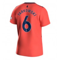 Everton James Tarkowski #6 Bortatröja 2023-24 Korta ärmar